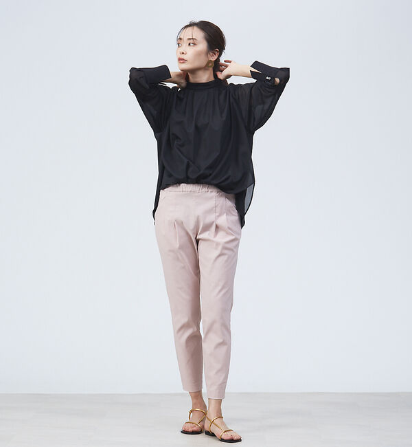 qualite「【新色登場】【WEB限定販売】ストレッチ2タックパンツ」|その他|