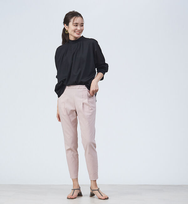 qualite「【新色登場】【WEB限定販売】ストレッチ2タックパンツ」|その他|