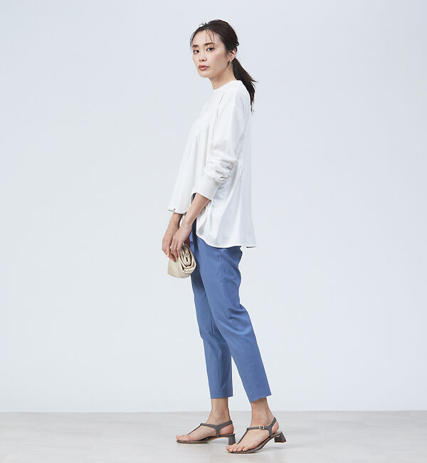 qualite「【新色登場】【WEB限定販売】ストレッチ2タックパンツ」|その他|