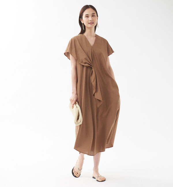 qualite「ラッフルスリーブワンピース」|ワンピース|