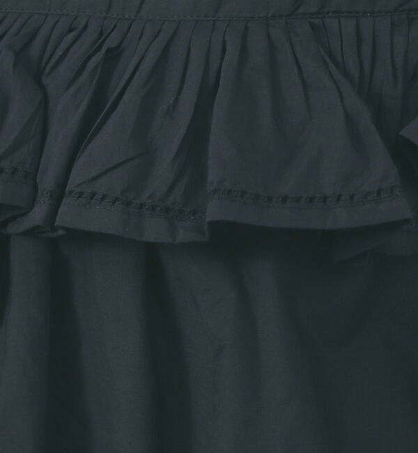 qualite「【normment】ピコフリルブラウス」|シャツ・ブラウス|