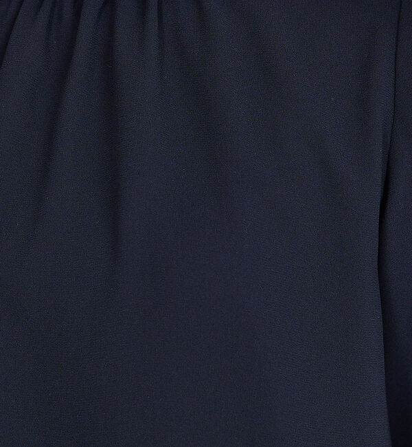 qualite「フリルスタンドカラーブラウス」|シャツ・ブラウス|