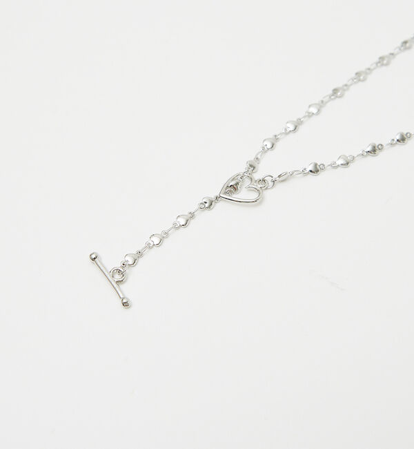qualite「ハートチェーンネックレス」|ネックレス|