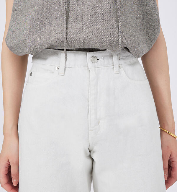 qualite「【SERGE】WIDE W SELVEDGE ワイドデニムパンツ」|デニム|