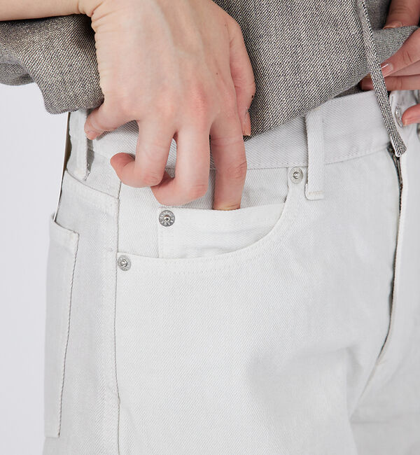 qualite「【SERGE】WIDE W SELVEDGE ワイドデニムパンツ」|デニム|