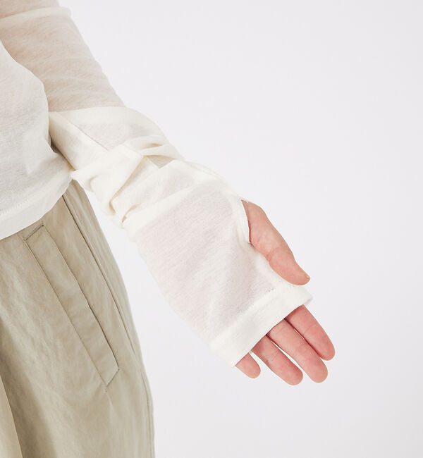 qualite「【PROTAGONISTA】シアーカットソー」|Tシャツ・カットソー|