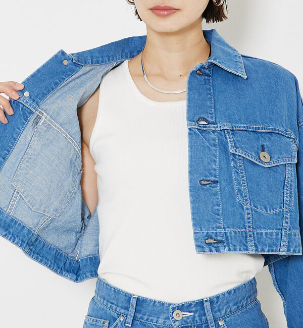 qualite「ラメスクエアノースリーブニット」|キャミソール|ライトグレー