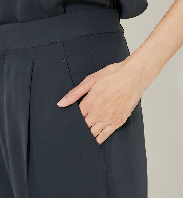 qualite「トルコサテンストレートパンツ」|その他|