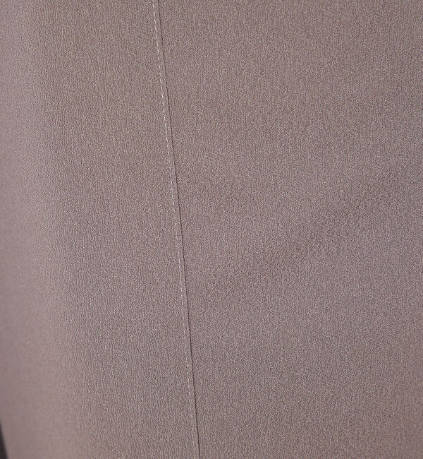 qualite「バックサテンジョーゼットベンツパンツ」|その他|