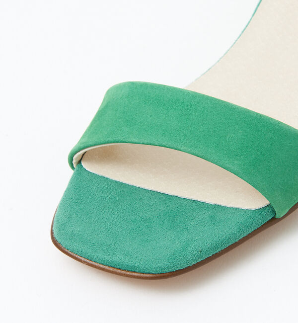 AU BANNISTER「スクエアトゥミドルヒールサンダル」|サンダル|