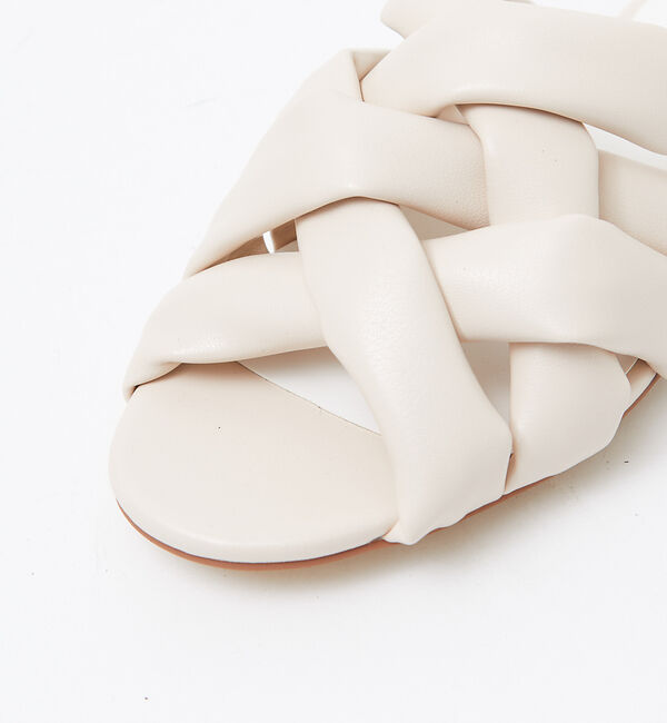 AU BANNISTER「【LAROUTE】クッションメッシュサンダル」|サンダル|