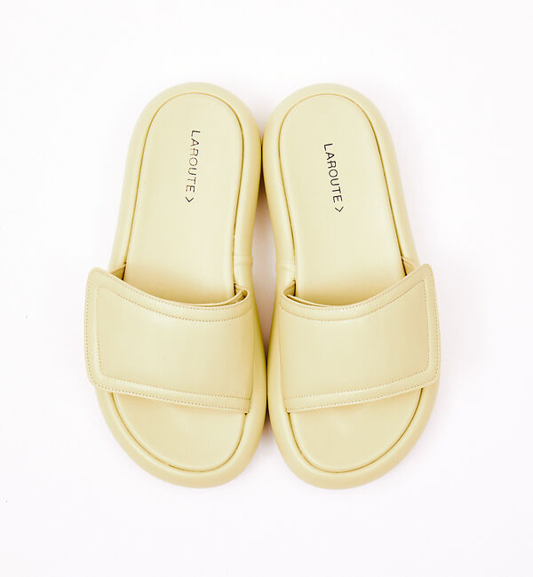 AU BANNISTER「【LAROUTE】ベルクロラウンドソールサンダル」|サンダル|