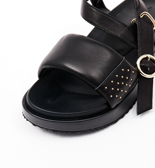 AU BANNISTER「ワンポイントフットベッドサンダル」|サンダル|