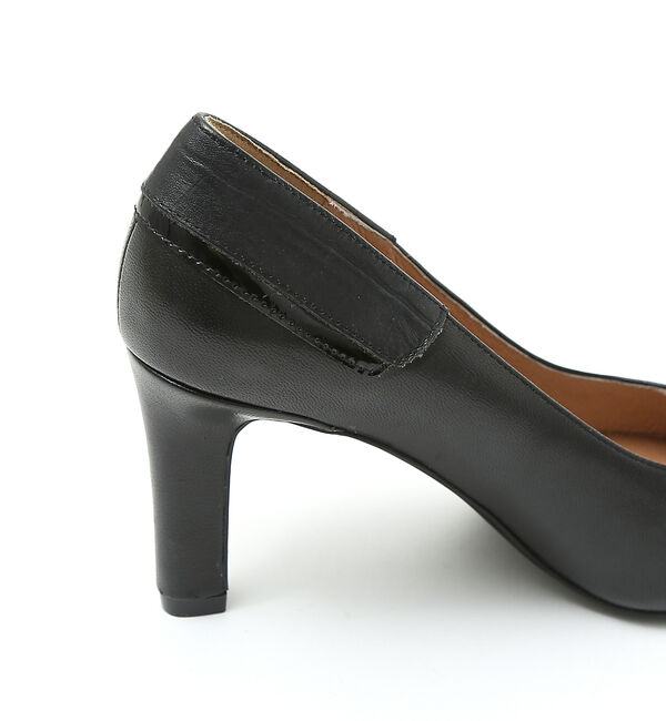 AU BANNISTER「ポインテッドパッチワーク8cmヒールパンプス」|パンプス|