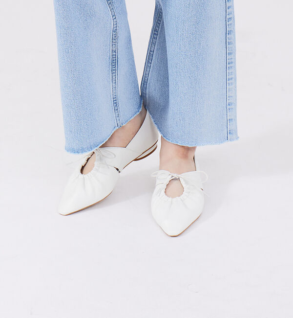 AU BANNISTER「ソフトレザーシャーリングバブーシュ」|その他|