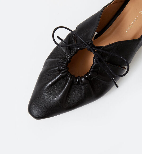 AU BANNISTER「ソフトレザーシャーリングバブーシュ」|その他|