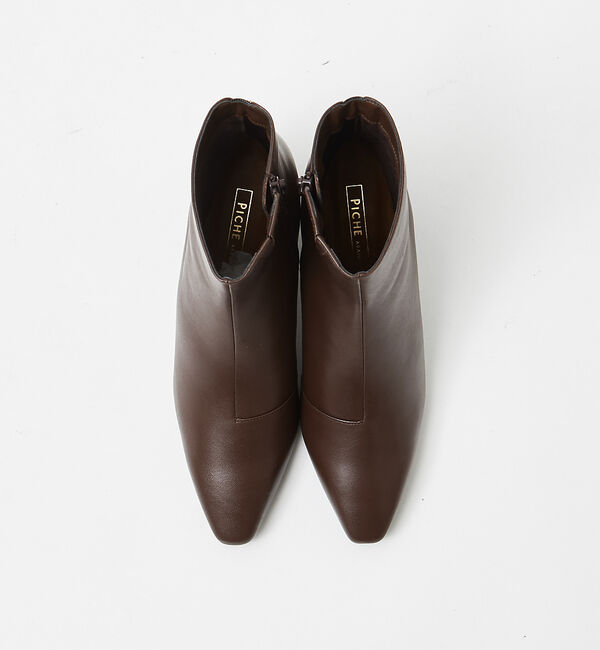 AU BANNISTER「【最高ブーツ/ニューヨーク】スクエアトゥブーツ」|ショートブーツ|