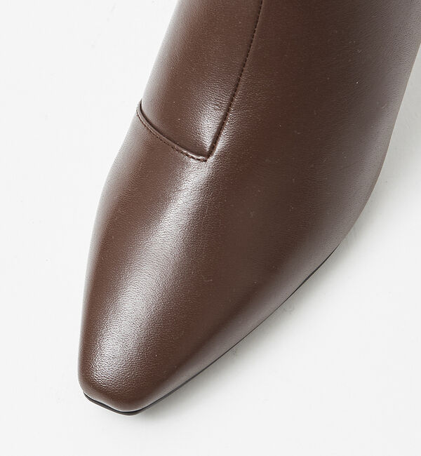 AU BANNISTER「【最高ブーツ/ニューヨーク】スクエアトゥブーツ」|ショートブーツ|