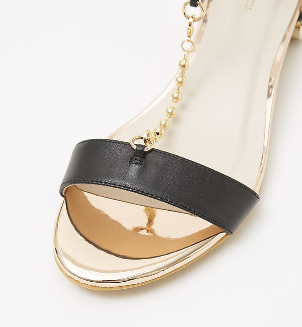 AU BANNISTER「ボールチェーンネックバンドサンダル」|サンダル|