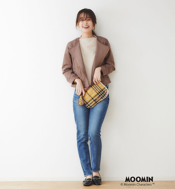 LOWELL things「【別注】ムーミン ミラー付きポーチ」|ポーチ|