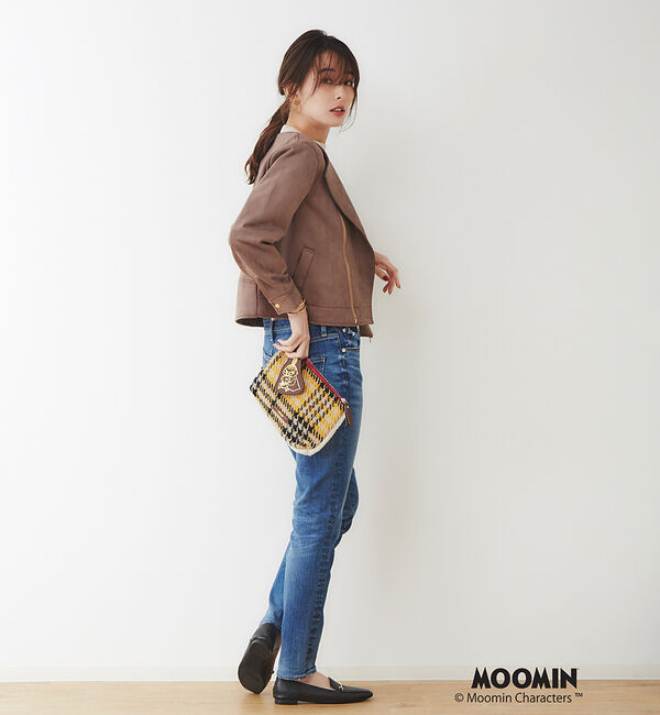 LOWELL things「【別注】ムーミン ミラー付きポーチ」|ポーチ|