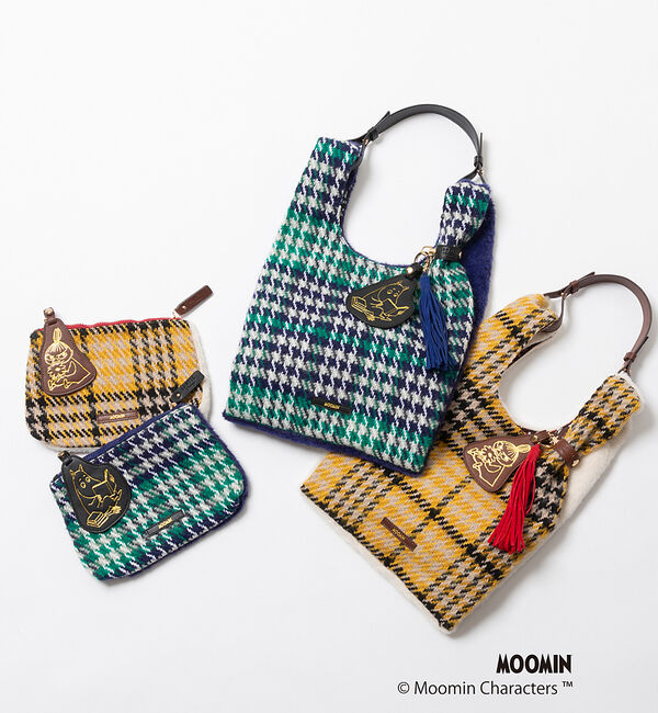 LOWELL things「【別注】ムーミン ミラー付きポーチ」|ポーチ|