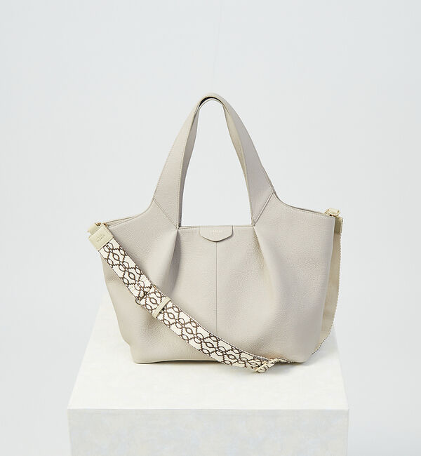 LOWELL things「Fiore/ソフトレザーオープントート」|トートバッグ|