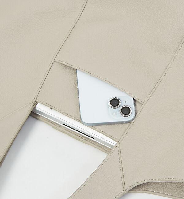 LOWELL things「Fiore/ソフトレザーオープントート」|トートバッグ|