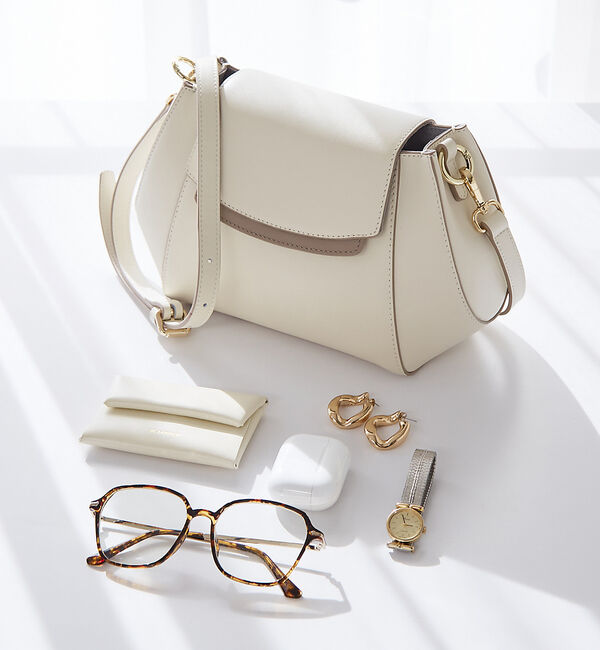 LOWELL things「Bijou/レザーTOPハンドル2WAYショルダーバッグ」|ショルダー・メッセンジャー|