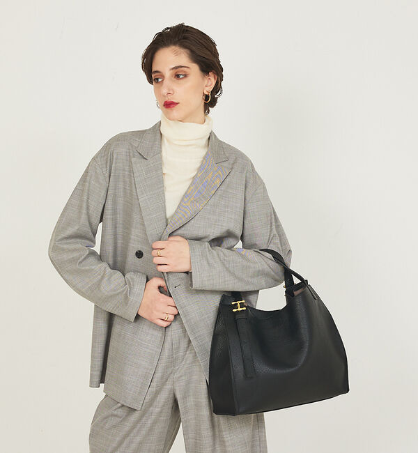 LOWELL things「Peak/メタルモチーフオープントート」|トートバッグ|