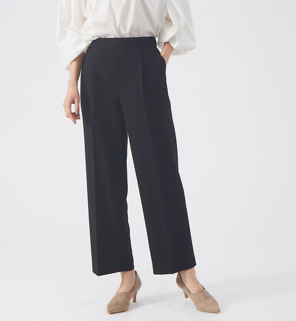 abahouse mavie「【感嘆パンツ】セミワイドパンツ」|スラックス|