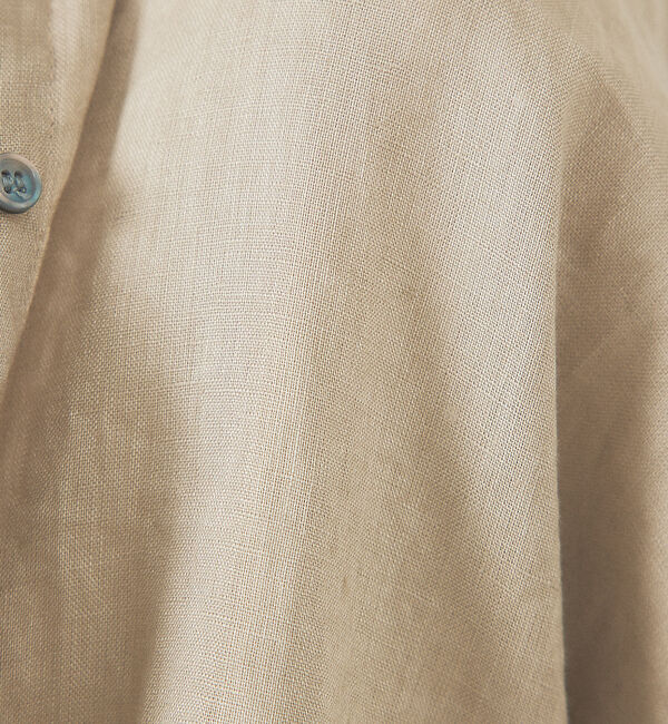 abahouse mavie「リネン2wayカシュクールオーバーシャツ」|シャツ・ブラウス|