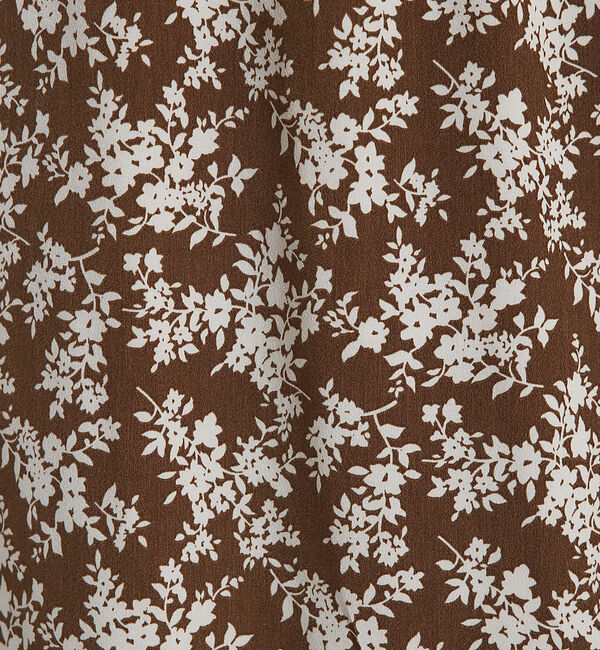 abahouse mavie「ベロア&プリントマーメイドスカート」|スカート|