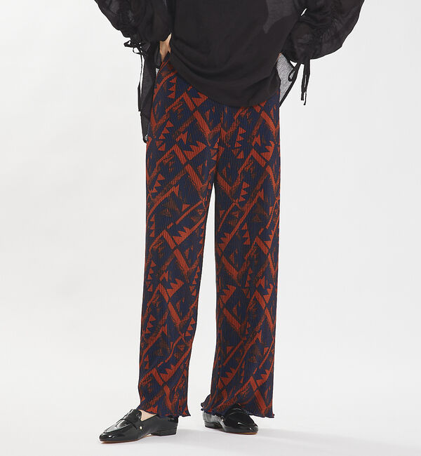 abahouse mavie「クリスタルプリーツパンツ」|その他|