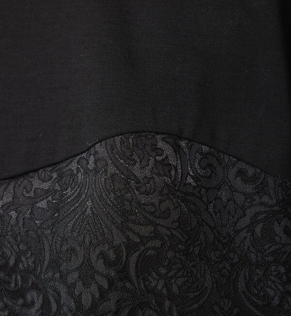 abahouse mavie「ジャガードコンビプルオーバー」|Tシャツ・カットソー|