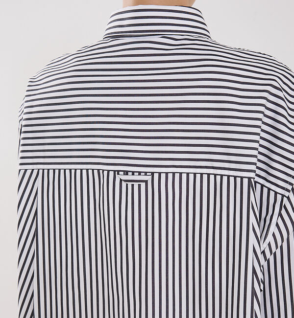 The Store by C' 「【MARIA McMANUS】Oversized Shirt in Black&times;」|シャツ・ブラウス|