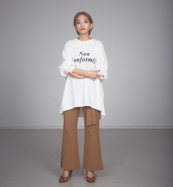 NOMINE「【展開店舗限定】ニットプルオーバー＆パンツセットアップ」|ニット・セーター|