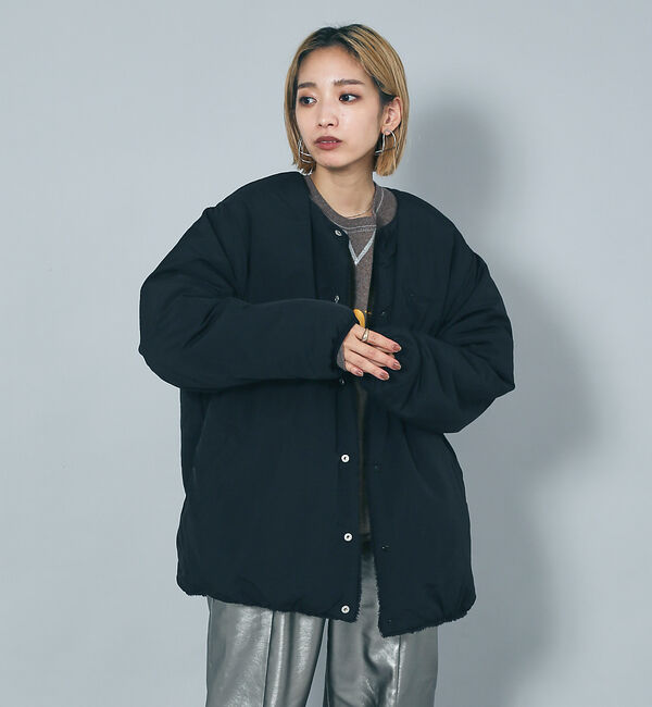 NOMINE「【別注】GERRYリバーシブルブルゾン」|ブルゾン・スタジャン|ブラック