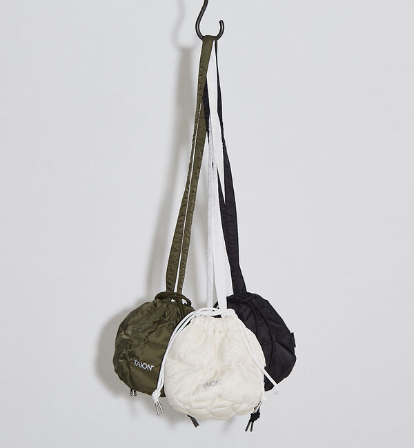 NOMINE「【TAION】ベーシック ドローストリング ダウンバッグS」|ショルダー・メッセンジャー|
