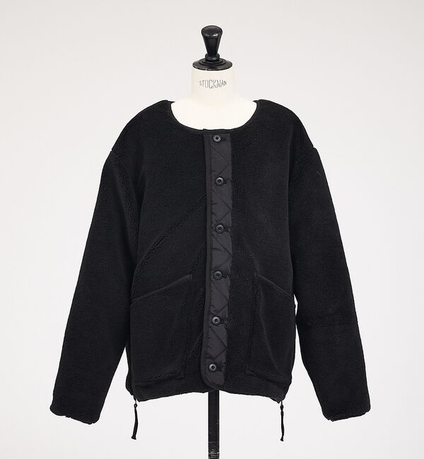 NOMINE「【TAION】ミリタリー リバーシブル クルーネック ダウンジャケット / ブル」|ダウン|