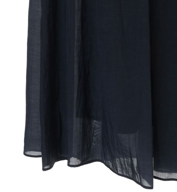  「切り替えギャザーロングスカート」|スカート|