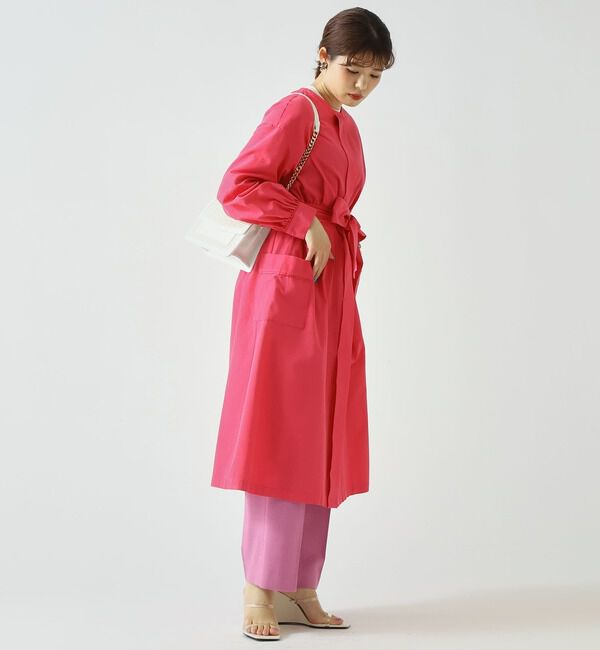 TIARA「バイカラーギャザーコート」|その他|