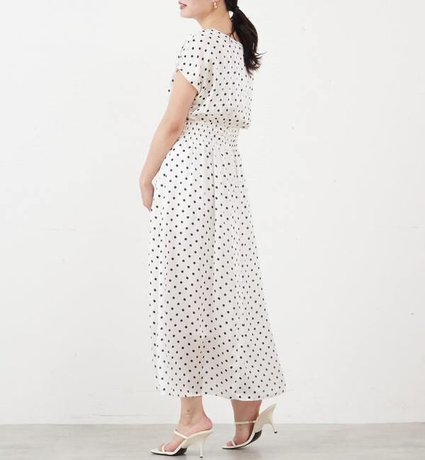 TIARA「ドットプリントワンピース」|ワンピース|