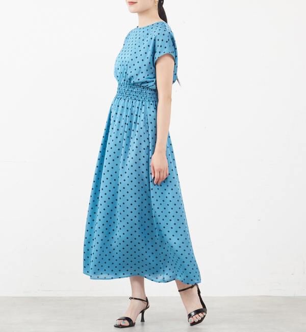 TIARA「ドットプリントワンピース」|ワンピース|