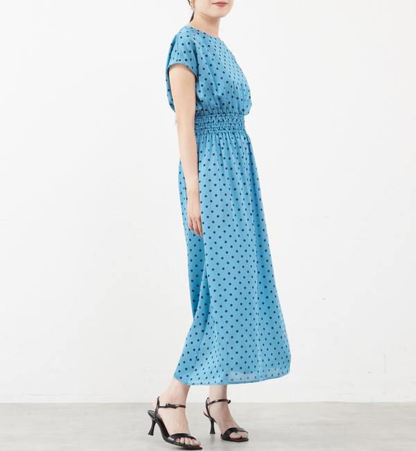 TIARA「ドットプリントワンピース」|ワンピース|