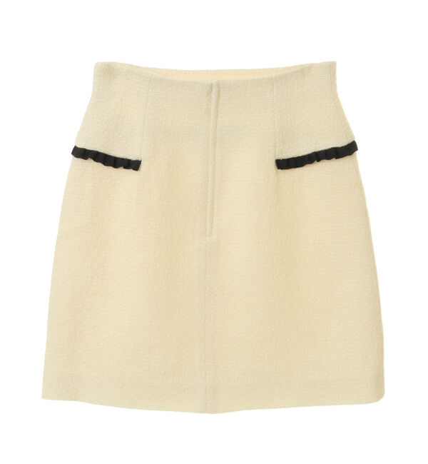 TIARA「フリルトリミングミニスカート」|スカート|