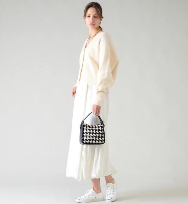 TIARA「片畦Vネックカーディガン」|カーディガン|