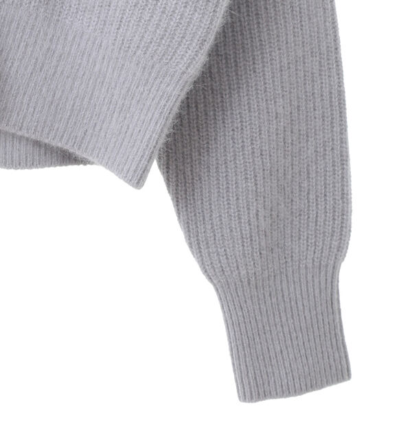 TIARA「片畦Vネックカーディガン」|カーディガン|