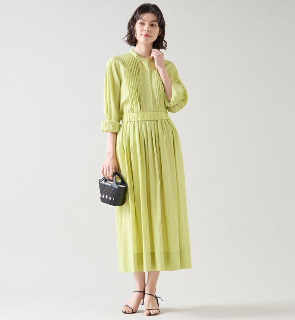 TIARA「タックオーバーシャツブラウス（セットアップ可）」|シャツ・ブラウス|