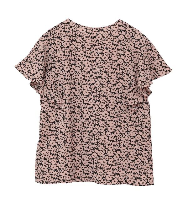 TIARA「Pansyプリントフリルブラウス」|シャツ・ブラウス|